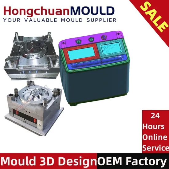 Plastic ABS Washing Capacity Portable Mini Wahing Machine Shell Injection Mould 