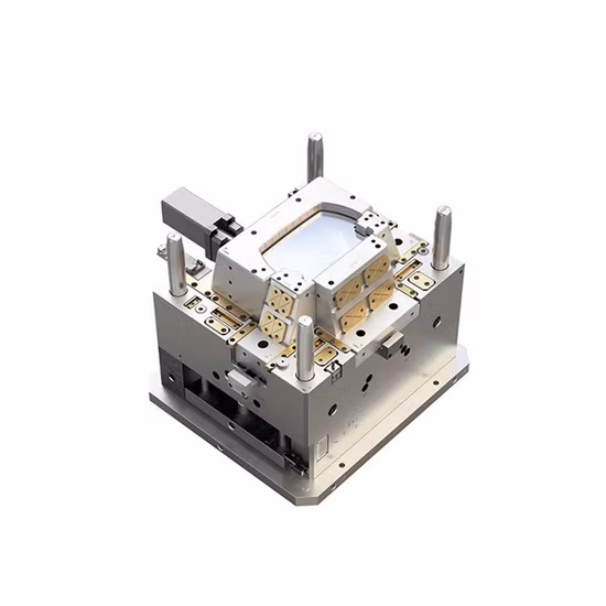 Customized Plastic Industrial Pallet Box Crate Dustbin Injection Mould